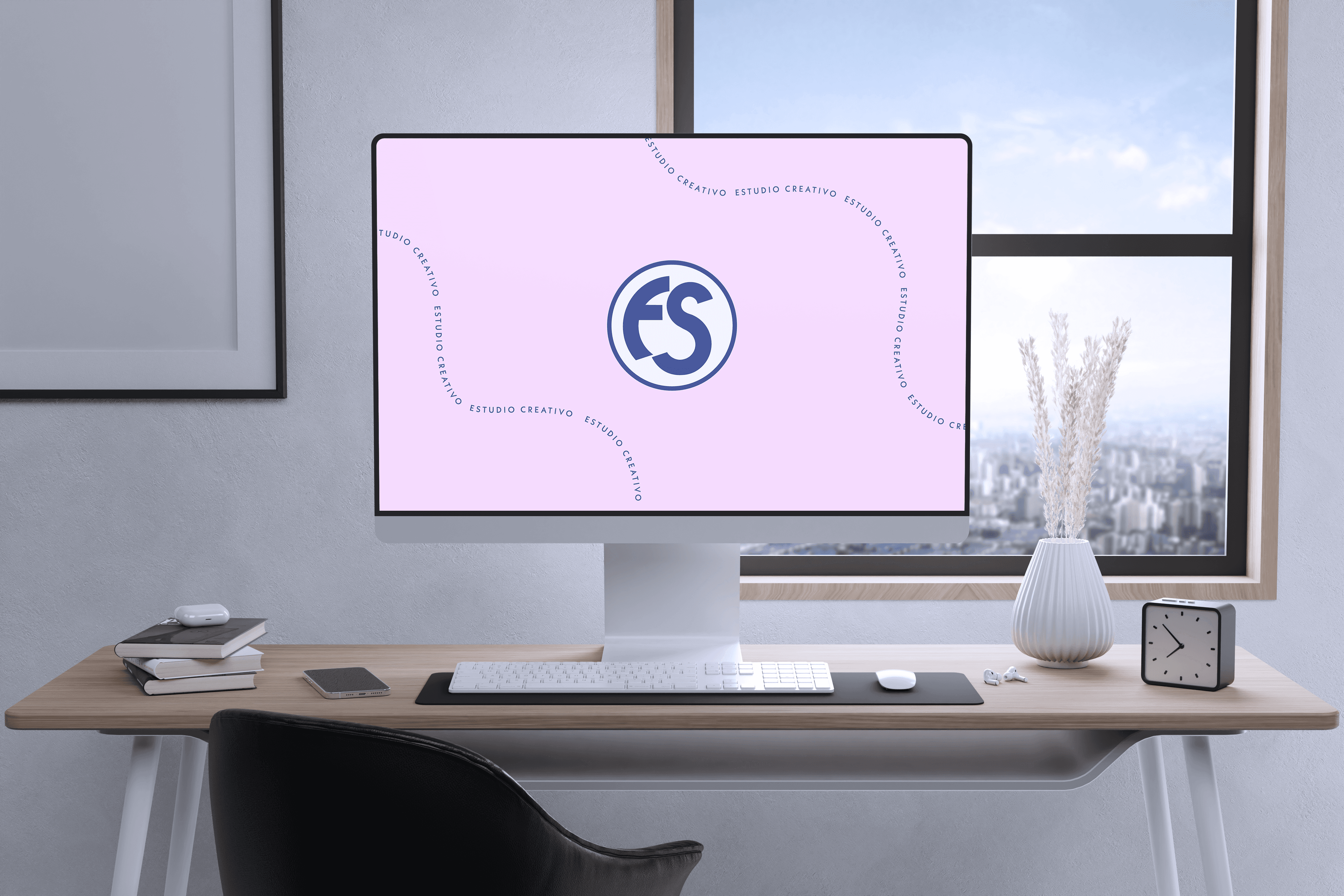 Moodboard de branding con tipografías y paletas de color diseñadas por Fel Studio